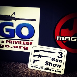 3-Gun Show Sticker